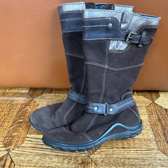 Ecco leather boots - Picture 1 of 5